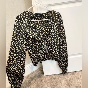 Lulus Cheetah Top
